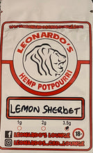 Load image into Gallery viewer, LEMON SHERBET Hemp 22% CBD &lt;0.2 THC