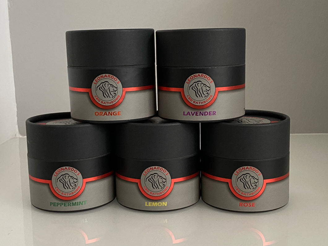 Leonardo’s 100mg Cbd Bathbombs