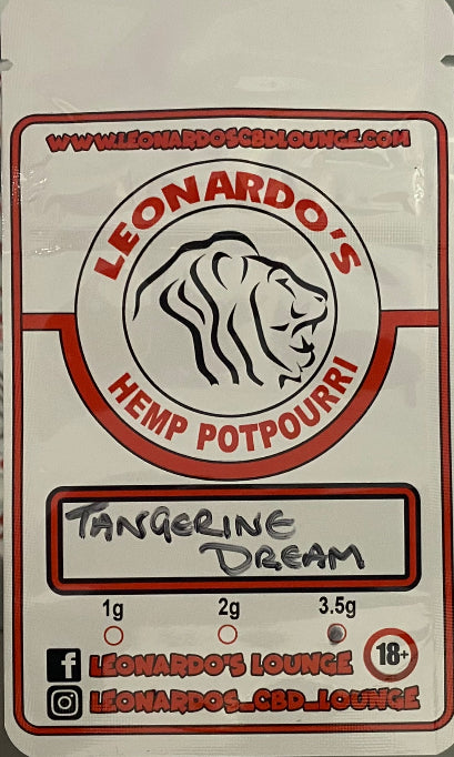 TANGERINE DREAM Hemp Tea 23% CBD <0.2 THC