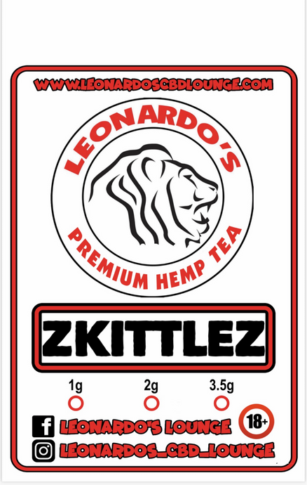 ZKITTLEZ Hemp Tea 21% CBD <0.2 THC